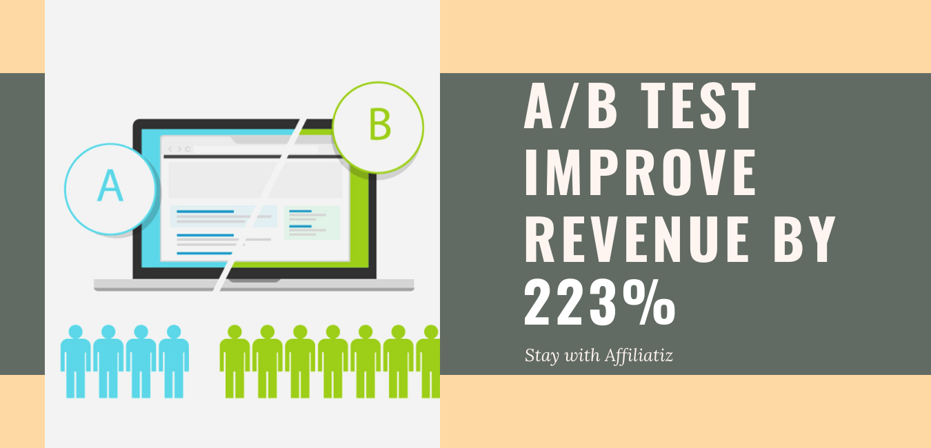 a/b test for increasing landing page conversion rate