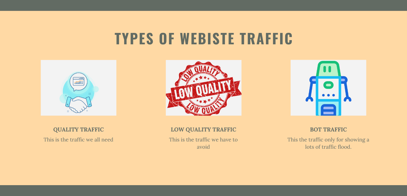 types of website traffic